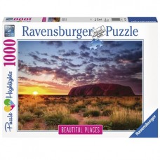 1000 pc Ravensburger Puzzle - Ayers Rock Australia 1000 pc Ravensburger Puzzle - Ayers Rock Australia